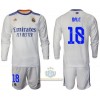 Maglia da Calcio a Maniche Lunghe Real Madrid Bale 18 Casa 2021-22 per Bambino